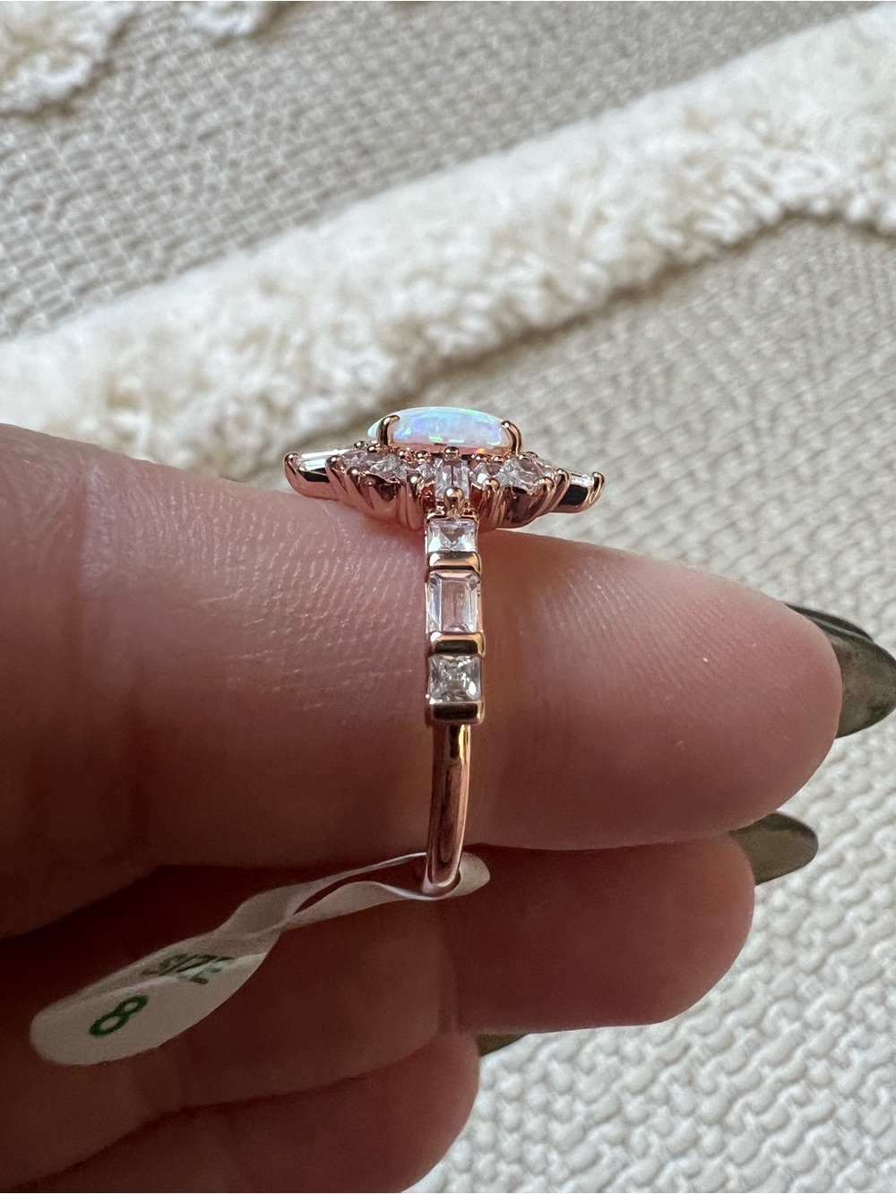 Bomb party rbp5941 obsessed with her size 8 new!! Frosted fire opal - Picture 2 of 5